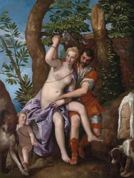Venus and Adonis, 1570s