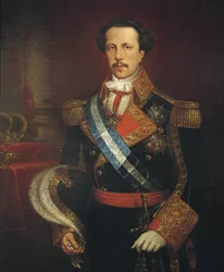 Portrait of Francisco by Asis de Borbon (1848)