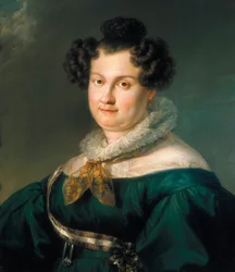 Portrait of Maria Cristina Ferdinand of Bourbon