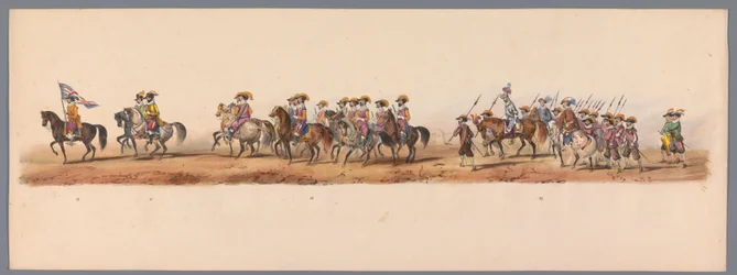 Historical Parade at the Second Centennial of Utrecht University, 1836 (Plate 5)