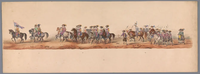 Historical Parade at the Second Centennial of Utrecht University, 1836 (Plate 5)