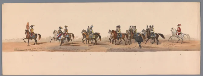 Historical Parade at the Bicentennial of Utrecht University, 1836 (Plate 2)