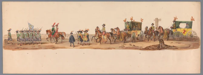 Historical Procession at the Bicentennial of Utrecht University, 1836 (Plate 6)