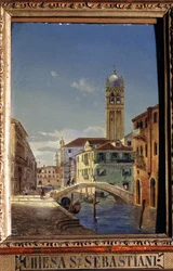 Views of Venice. The San Sebastiano Church