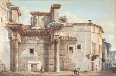 The Forum of Trajan in Rome