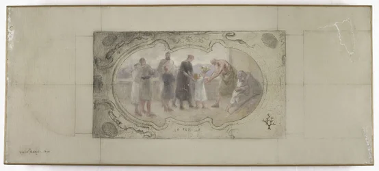 Sketch for the Galerie Lobau, Hôtel de Ville, Paris: The Family