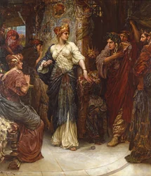 Penelope and the Suitors, 1900