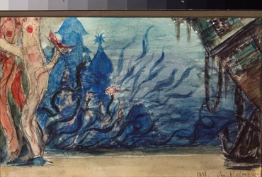 Stage Design for the Opera Sadko by N. Rimsky-Korsakov