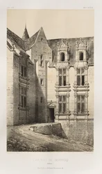 Picturesque Architecture or Monuments of the 15th and 16th Centuries: Castles of France of the 15th and 16th Centuries: Pl. 92, Château de Bernesq (Calvados)