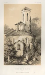 Pl.14, Eglise de St. Maurice Vienne, 1860