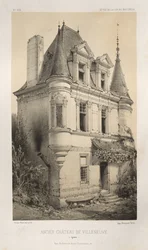 Ancien Chateau de Villeneuve Yonne, Pl. 9