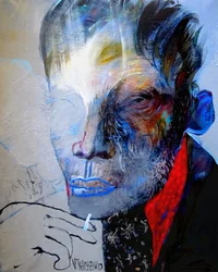 Expressive Smoking Man