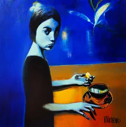 Pensive Woman Pondering