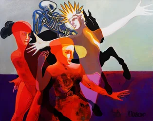 Surreal Mythological Figures