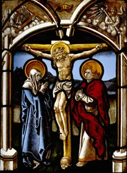 The Crucifixion with the Virgin, St. John and Angels