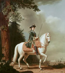Tsarina Catherine II on Horseback