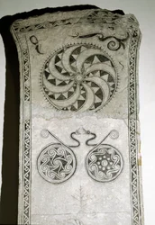 Runestone with Solar Symbol