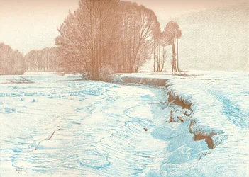 Winter on the Banks of the Garam, 1909