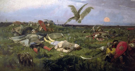 The Field of Prince Igor Battle with the Kipchaks, 1880