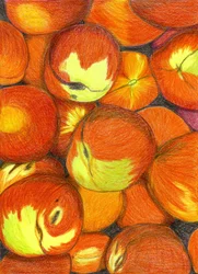 Vibrant Fresh Peaches