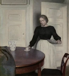 Interior, Strandgade 30 (detail), 1899