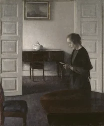 Interior with a Lady Reading