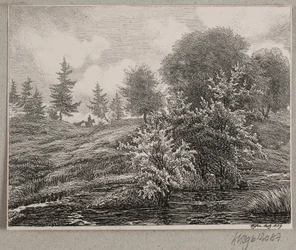 Hills by a Marsh
