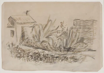 Landscape with House on the Left, Southern France