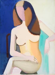 Seated Female Nude