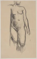 Standing Female Model