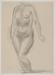 Standing Female Model