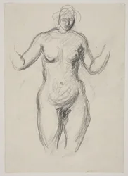 Standing Female Model