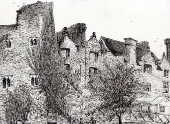 Castle Ruin Hay on Wye