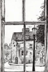 View from Old Hall Hotel Buxton, 2009