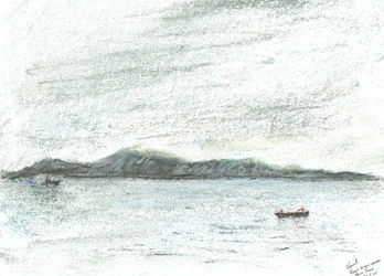 View Across Water from Jura