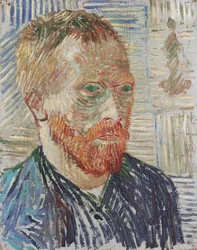 Self-Portrait with Japanese Print