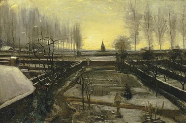 The Parsonage Garden at Nuenen in the Snow