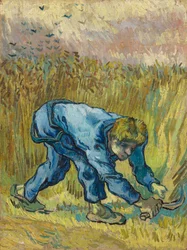 The Reaper after Millet, 1889