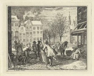 Men Working in a Street
