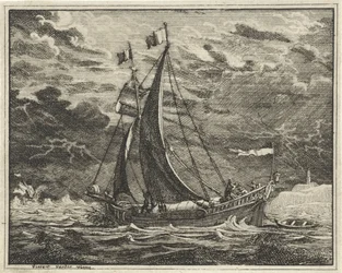 Ship in Ominous Weather