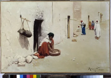 Street Scene in Algeria