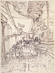 Cafe Terrace at Night