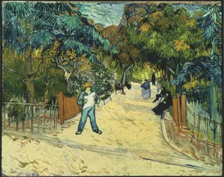 Entrance to the Public Gardens in Arles