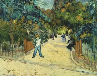 Entrance to the Public Gardens in Arles