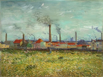 Factories near Clichy. 1887