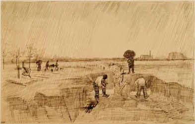 Cemetery in the Rain