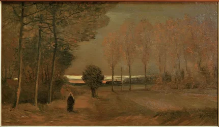 Autumn Landscape at Evening