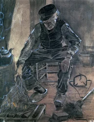Old Man Kindling Wood, 1881