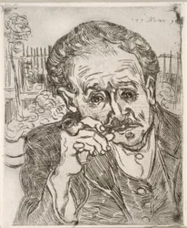 Portrait of Dr. Gachet (Auvers-sur-Oise)
