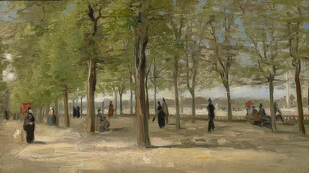 Promenade in the Luxembourg Garden